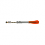 Automatic screwdriver with hex 1/4" bit holder