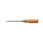 ATHH - Wood handle screwdrivers for slotted head screws - hexagonal forged blade