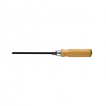 ATHH.D - Wood handle screwdrivers for Pozidriv® screws - hexagonal blade